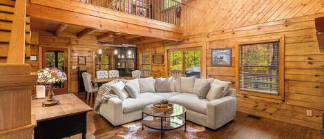 Fernseher, Kamin, Arbeitsbereiche