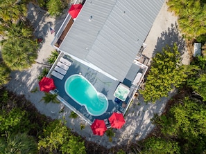 Beheizter Pool