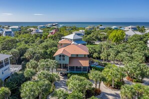 Exterior - No Plans III. Spectacular Sunsets. Private multilevel designer home with heated pool and spa (Captiva)