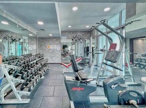 Fitnessbereich