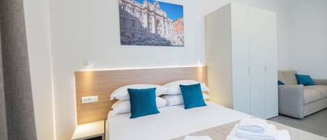 Quadrupla familiare | Una cassaforte in camera, una scrivania, Wi-Fi gratuito