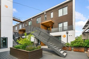 Exterior detail - The Overlook | Luxe Old Town Condo w/ King Suite (Fort Collins)