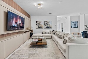 TV, video games - 2025 NEW 07 Bedrooms/ 05 Baths At Champions Gate (Kissimmee)