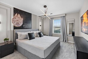 6 chambres, fer et planche à repasser, lit de bébé portatif, Wi-Fi