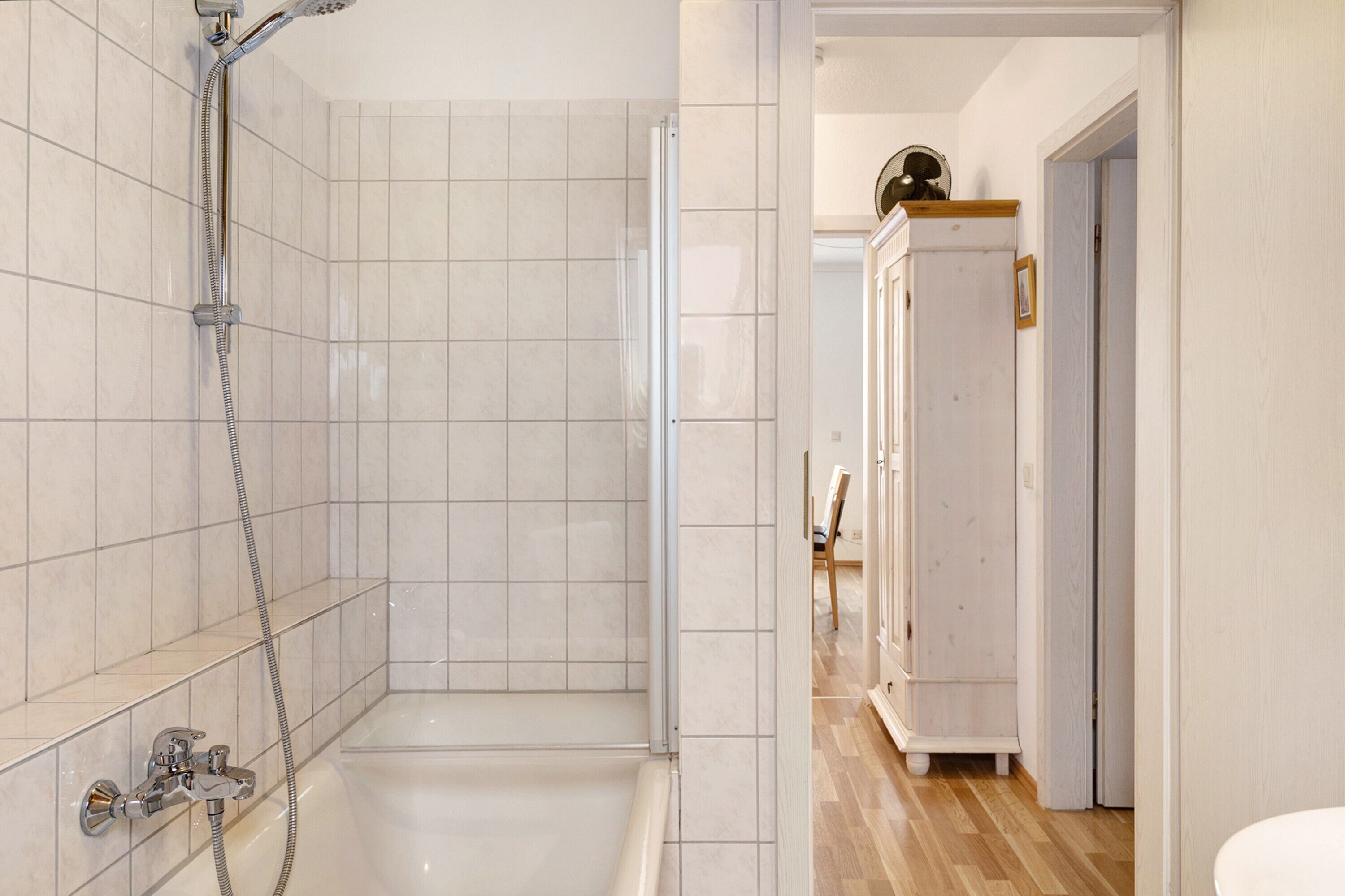 Dusche, Handtücher