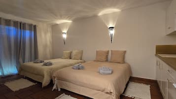2 slaapkamers, beddengoed