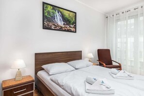 1 bedroom, iron/ironing board, travel cot, WiFi - Apartament Casa Marina | SPA & Fitness | Balcony (Świnoujście)