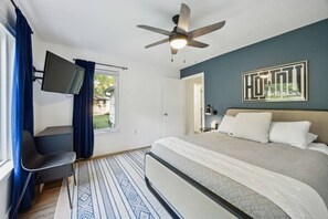 3 chambres, fer et planche à repasser, Wi-Fi, draps fournis