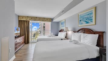 Signature Condo, 2 Bedrooms, Balcony, Beach View | Individually decorated, individually furnished, iron/ironing board