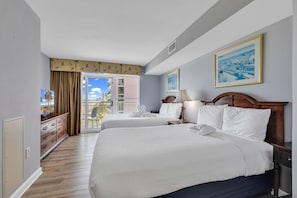 Signature Condo, 2 Bedrooms, Balcony, Beach View | Individually decorated, individually furnished, iron/ironing board