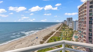 Signature Condo, 2 Bedrooms, Balcony, Beach View | Balcony view