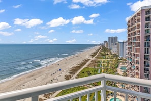 Signature Condo, 2 Bedrooms, Balcony, Beach View | Balcony view