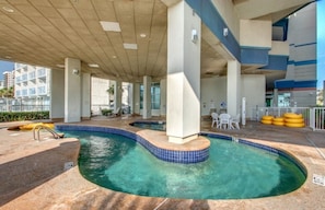 2 indoor pools, outdoor pool