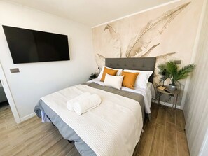 1 chambre, fer et planche Ă repasser, Wi-Fi, literie fournie