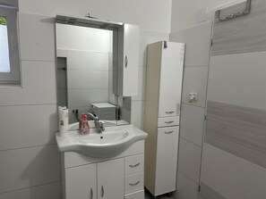 Handdoeken, zeep, toiletpapier