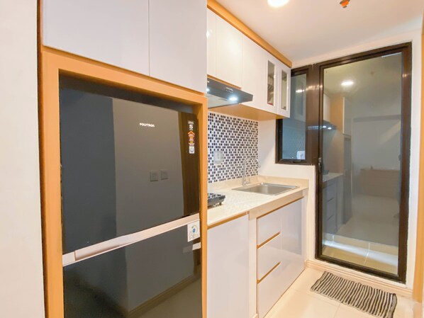 Departamento estándar | Cocina privada | Tetera eléctrica 