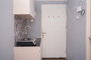 Standaard studio | Privékeuken | Een waterkoker