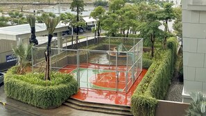 Terrain de basketball