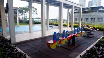 Lekområde för barn utomhus