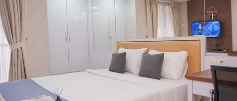 شقة إستديو عادية | ملاءات أسرّة