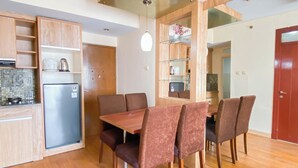 Apartemen Standar | Ruang makan