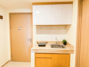 Leilighet – standard | Eget kjøkken | Kokeplater