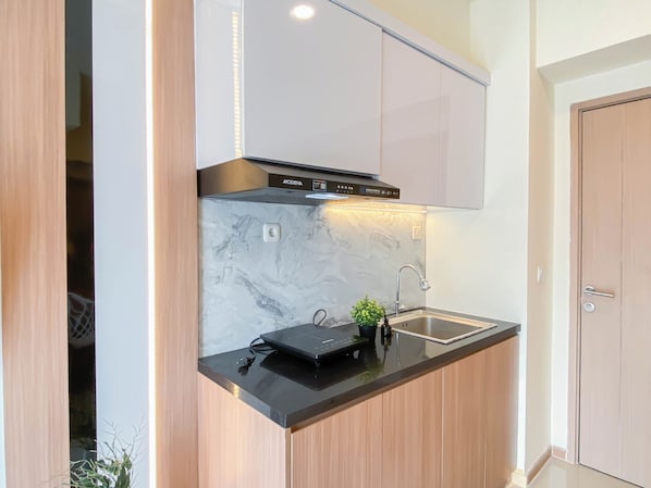 Apartemen Standar | Dapur pribadi