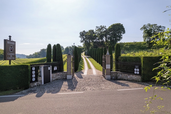 Overnattingsstedets uteområder