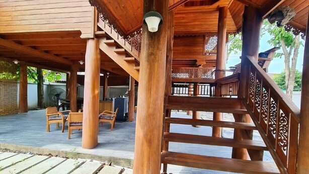 Unclassified image, 1 of 20, button - 300 Years Old Wooden House w 3 Bedrooms and big Yard (Bangkok)
