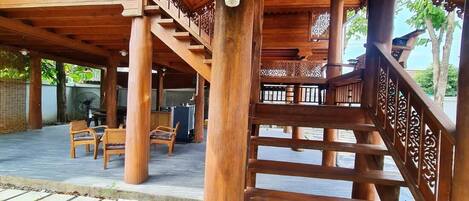 Maison, 3 chambres, fumeurs, balcon | Terrasse/Patio