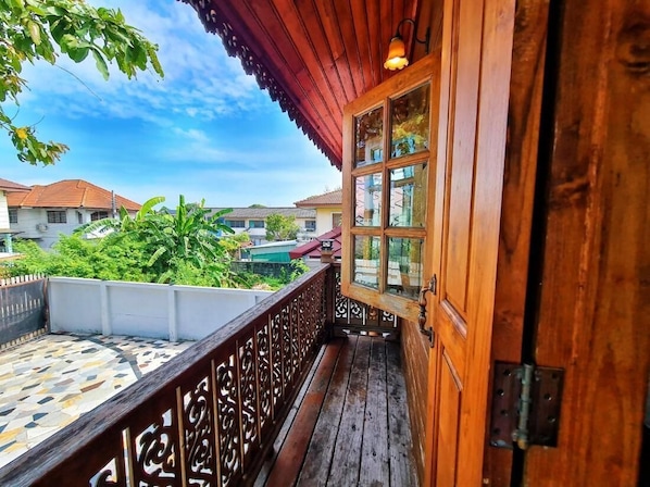 Dormitori compartit, 2 dormitoris, fumadors, balcó | Balcó