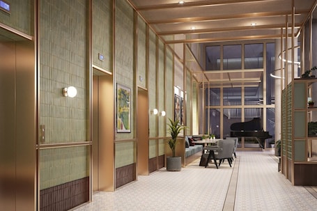 Interior entrance. Charles Hope London Battersea