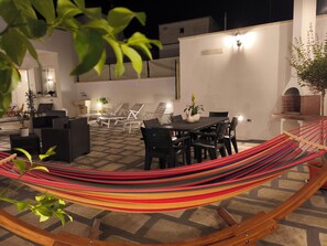 Outdoor dining - Cutrofiano-B&B Pietra Bianca- Salento- Room3 - Double/Triple (Cutrofiano)