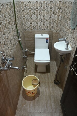 Deluxe kamer | Badkamer