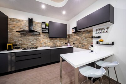 Completely renovated apartment designed with attention to detail.