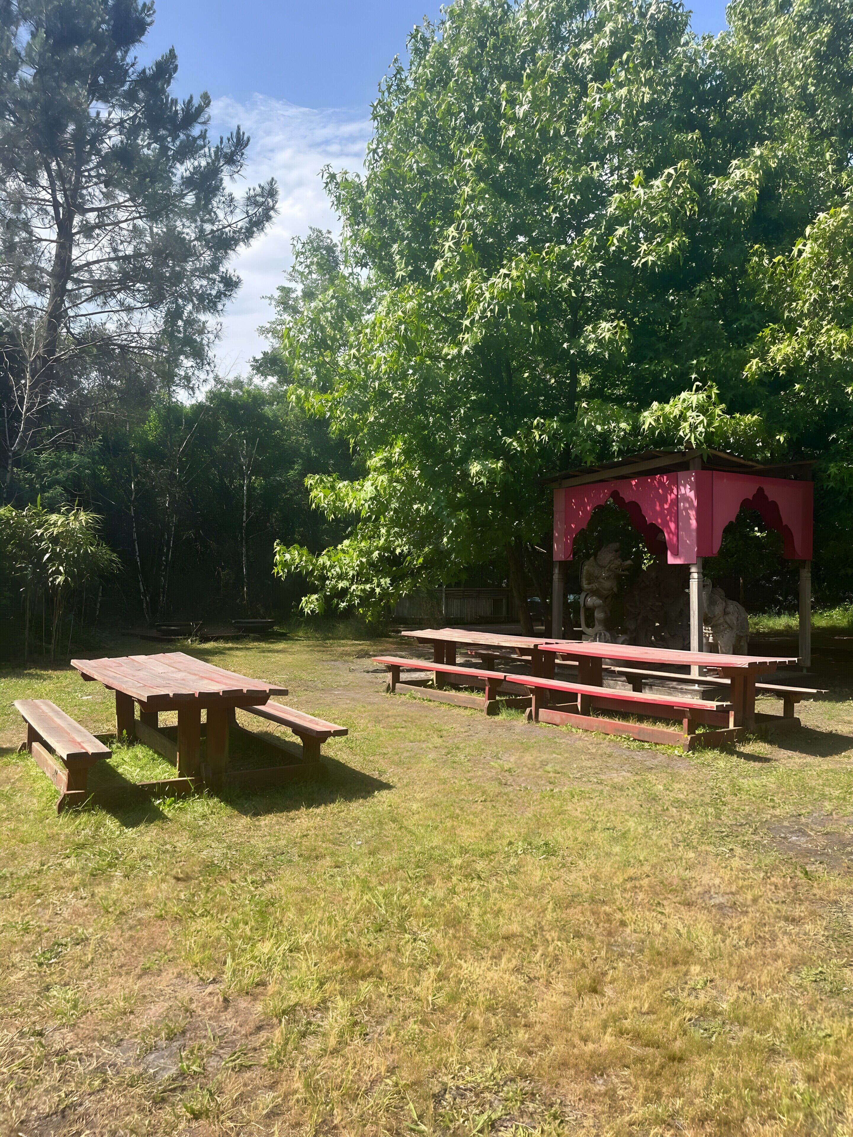 Udendørs spisemuligheder