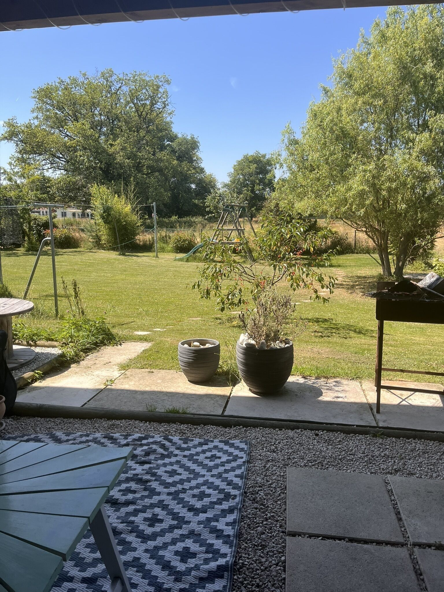 vue de la terrasse