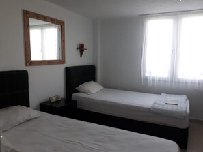 2 chambres, fer et planche à repasser, draps fournis