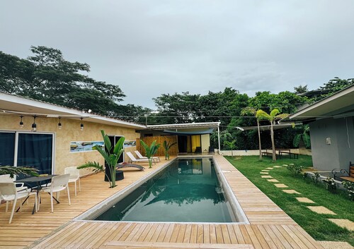 Modern Hideaway with Pool –  Near Sámara Location!