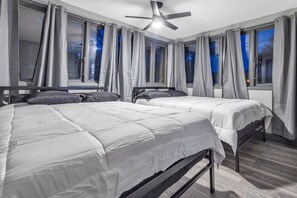 6 bedrooms, iron/ironing board, travel crib, WiFi