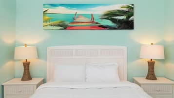 2 slaapkamers, een strijkplank/strijkijzer, gratis wifi, beddengoed