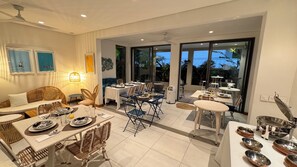 Dining - Blue Ocean Suites & Apartments (Trou d'Eau Douce)
