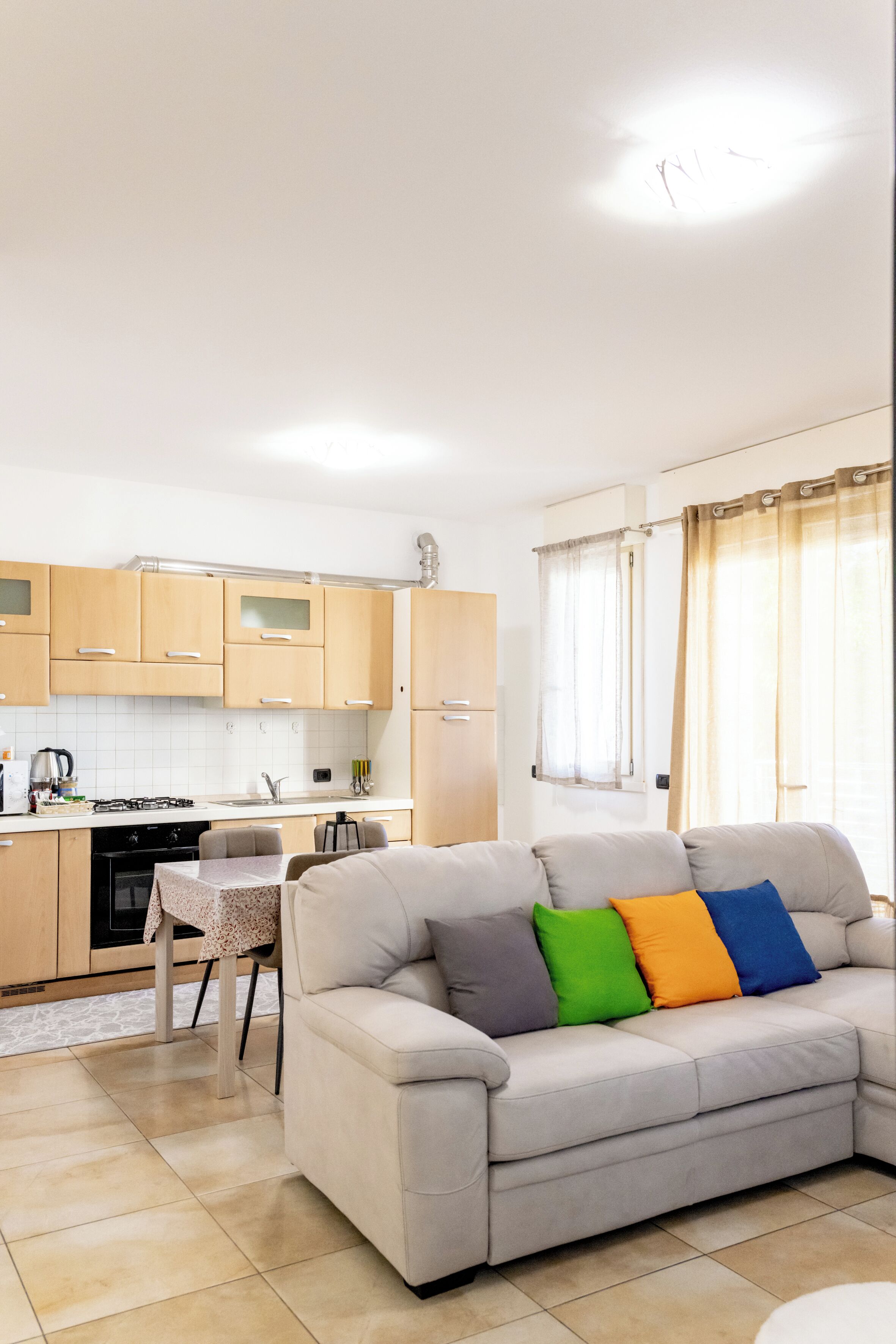 Luxury Apartment, 2 Bedrooms | Private kitchen | Full-sized fridge, microwave, oven, dishwasher