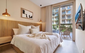 2 Bedroom Groundfloor B105 | 獨特裝潢、布置獨特、免費無線上網、床單
