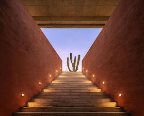 Entrada de la propiedad