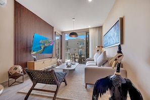 3 Bedroom Upperfloor A409 | Living area - Las Arenas (Cabo San Lucas)