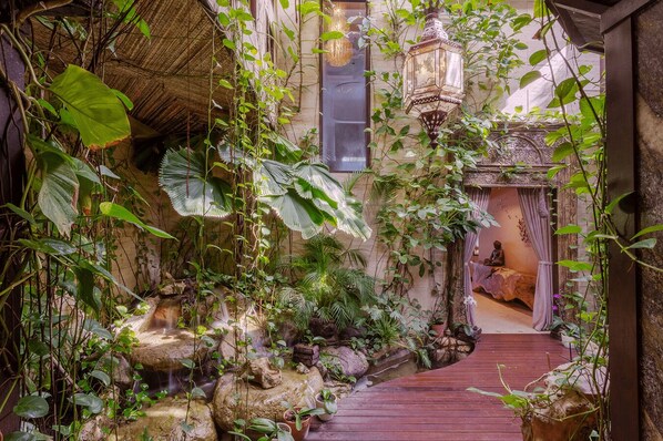 Enceinte de l’hébergement