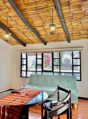 Deluxe-Doppelzimmer | Terrasse/Patio