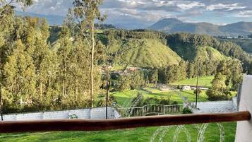 Phòng đôi Deluxe | Khu phòng khách | TV LED 32-inch có truyền hình kỹ thuật số, lò sưởi