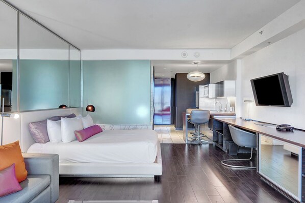 1 室のベッドルーム、アイロン / アイロン台、WiFi、ベッドシーツ